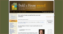 Desktop Screenshot of buildahouseyourself.com